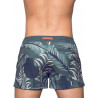 2Eros Print Hawaiian Swim Shorts S50 Forest Green (T9418)