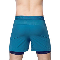 Supawear SPR Flex Shorts Coral Blue (T9717)